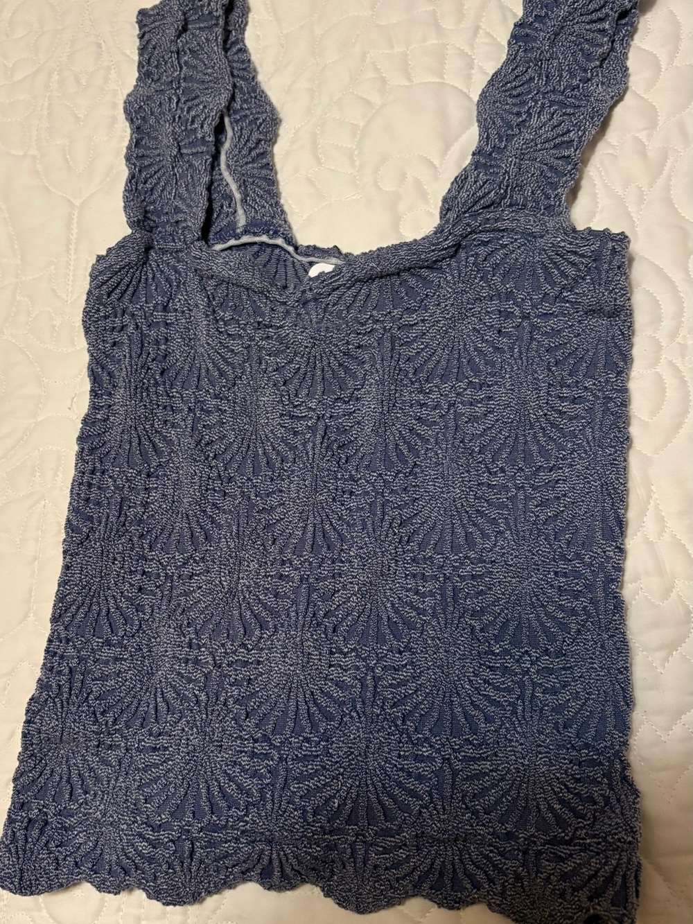 Free People Love Letter Cami Tank Floral-Texture